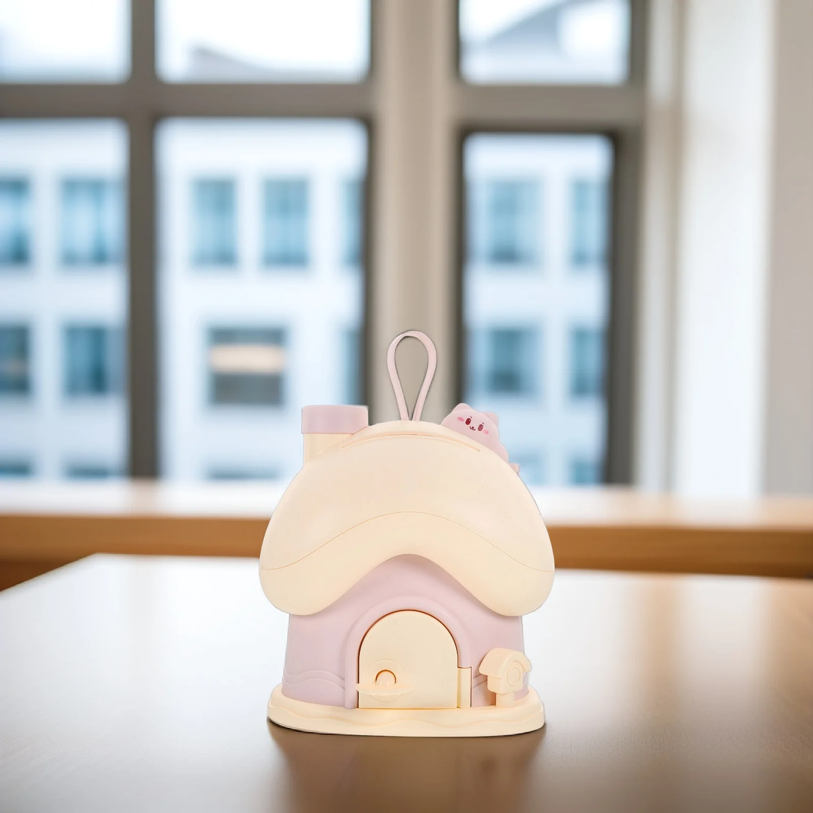 かわいいキノコ貯金箱 女の子向け 漫画コインコンテナ 子供用貯金瓶 絶妙な装飾的なお金入れ 誕生日 クリスマス用