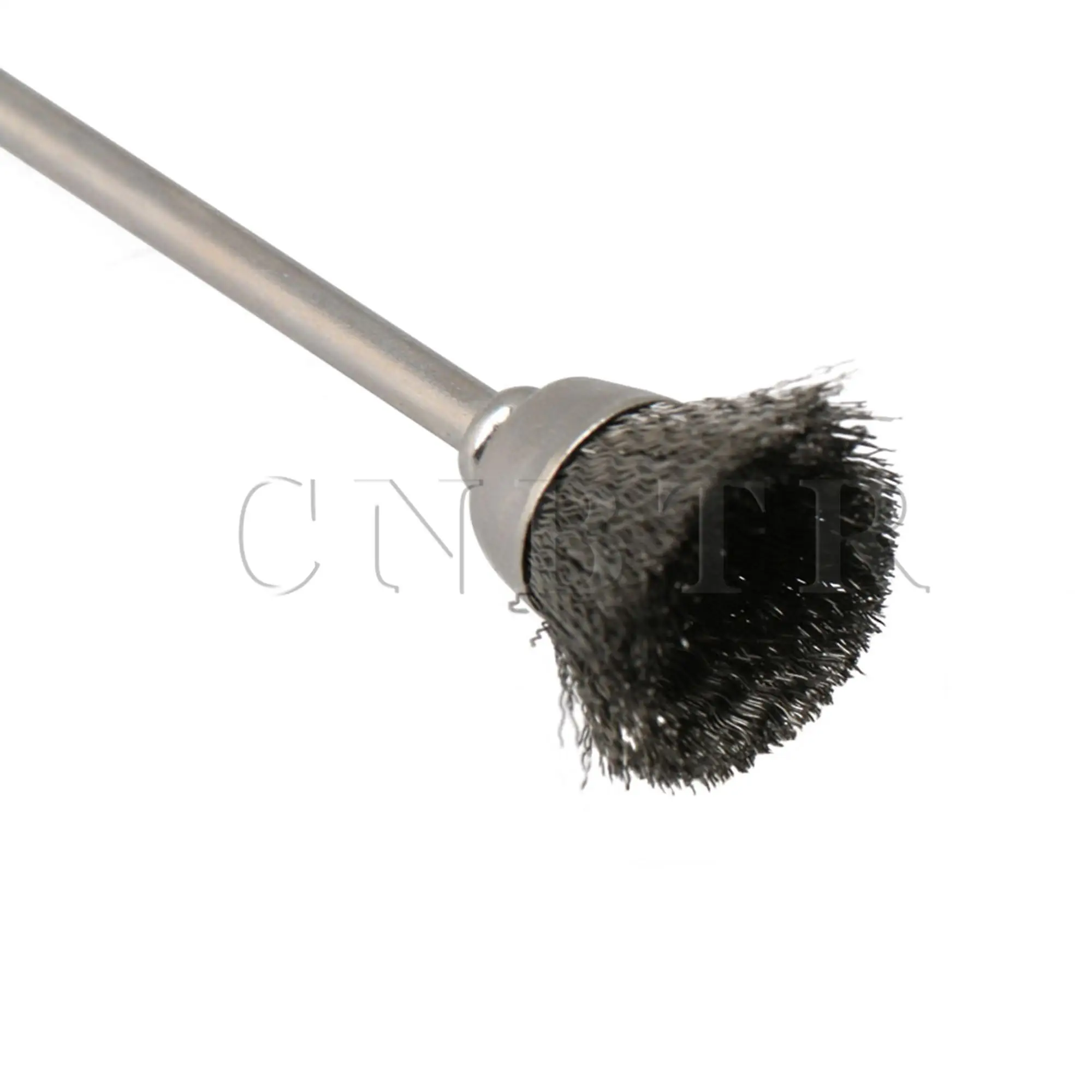 Cnbtr 5Pcs Rvs Kom Borstel Borstels Rvs Handvat