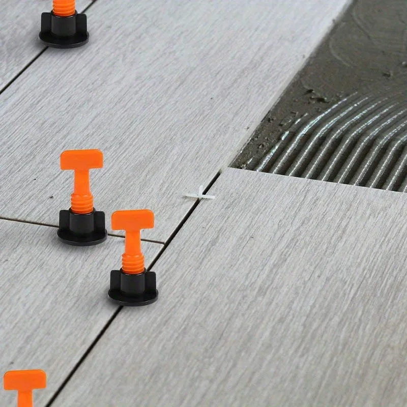 Tile Leveling System - Quick Alignment for Floor/Wall Tiles, Reduces Uneven Gaps, Easy to Operate