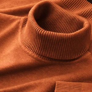 Yeni örme kazak erkekler düz renk stand-up yaka ile bir nefes kazaklar sıcak hava için bir temel streetwear sonbahar, iş, üst Plover erkeğinin en iyi 10 satışı-no. 6