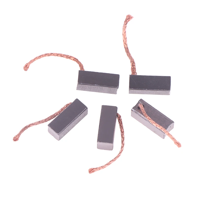 

5Pcs 8*8*20mm Carbon Brush Automobile Heater Blower Fan Air-blower Electric Motor Brush Replace Tools