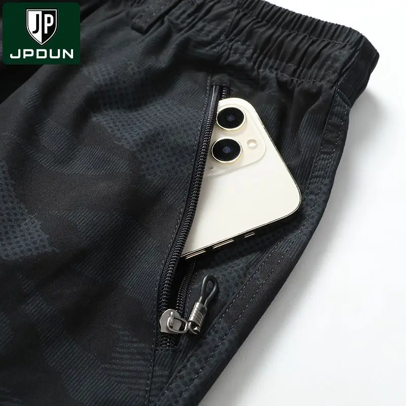 Summer Men's Pure Cotton Beach Shorts Loose Print Shorts