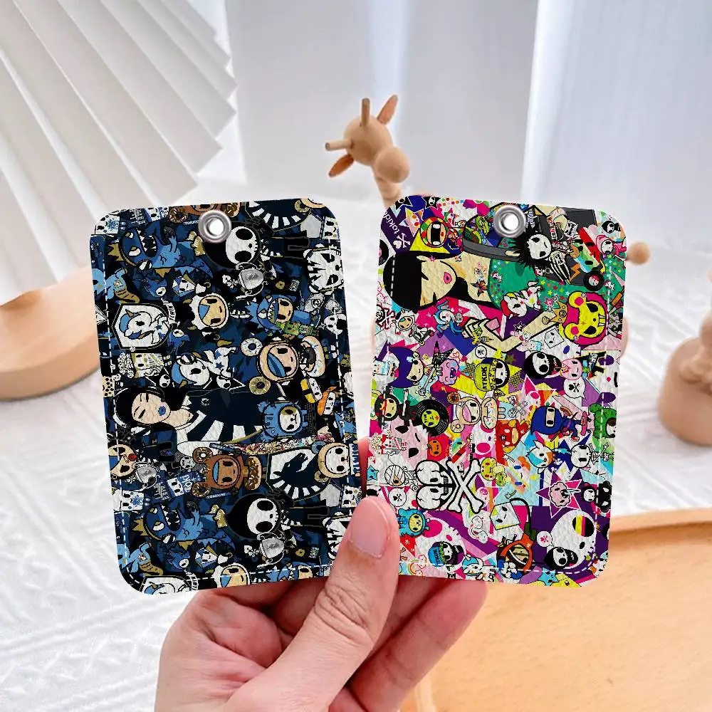 

Японский держатель для карт Tokidoki, 1 шт., в стиле INS, креативный, мультяшный, для студенческих, транспортных, рабочих и других карт