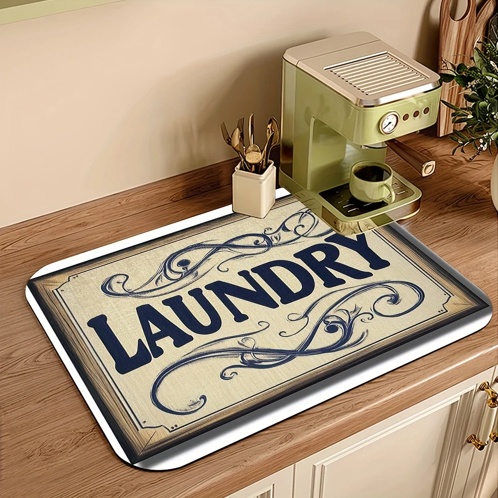 قطعة واحدة من الغطاء الواقي للغسالات، وسادة تجفيف لمصارف الحمام، وحصيرة لتجفيف أدوات المائدة. شركة هذه