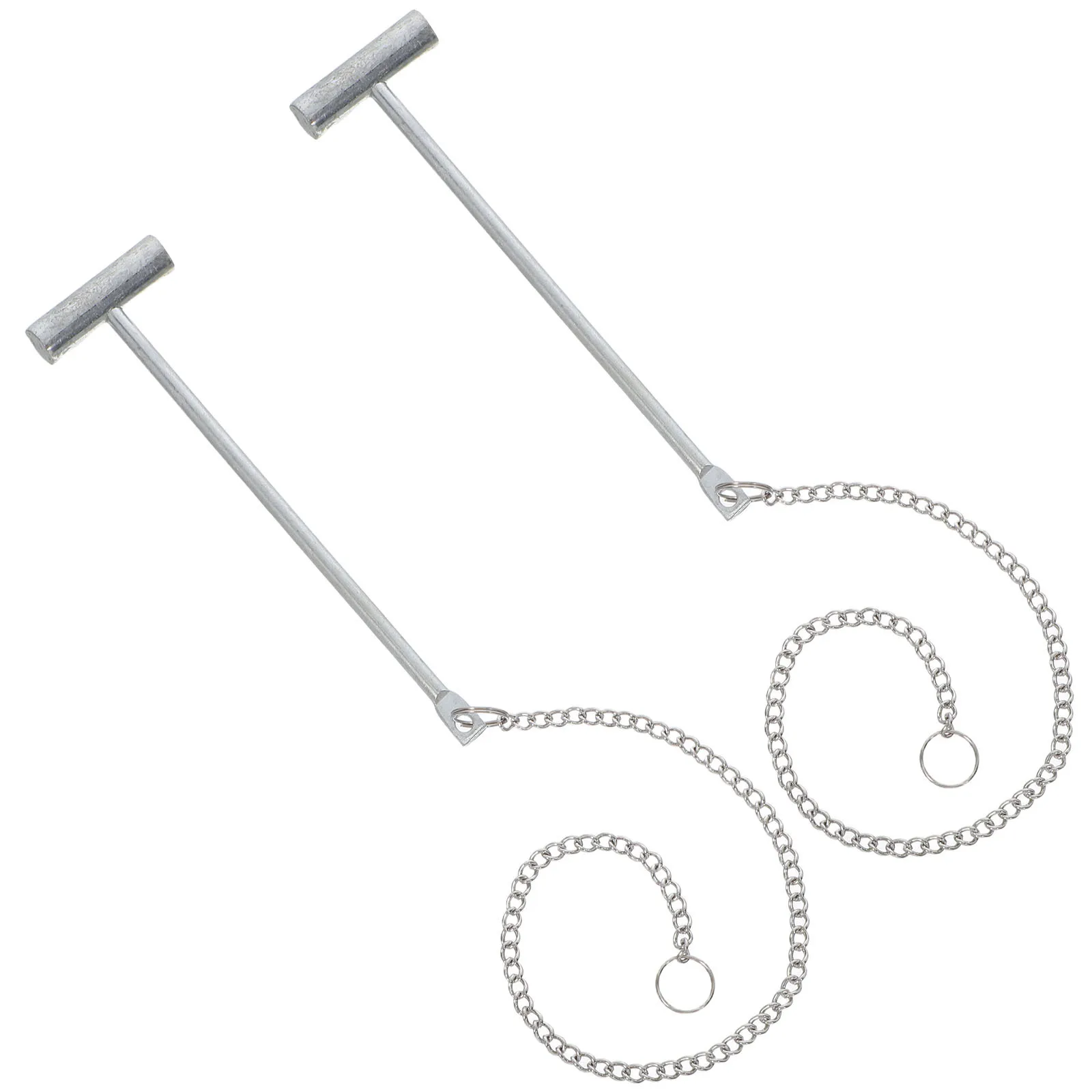 

2pcs Emergency Fire Hammer High-Strength Glass Breaker Tool Quick Alarm Activation Compact Visible Design For Home Office Public