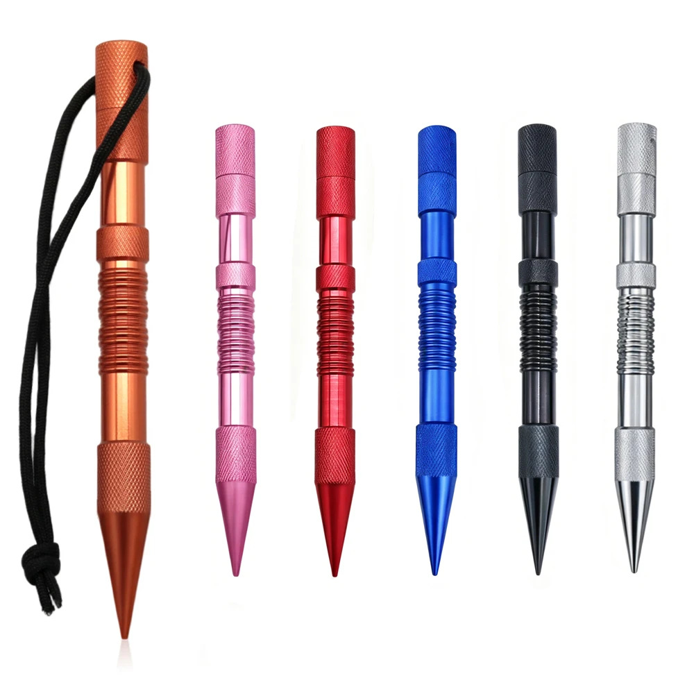 Marlin Spike Paracord Tool, Aluminum Alloy Outdoor Rope Weaving Knotter, Anti-Slip Handle Survival Tool for Camping Hiking Emerg