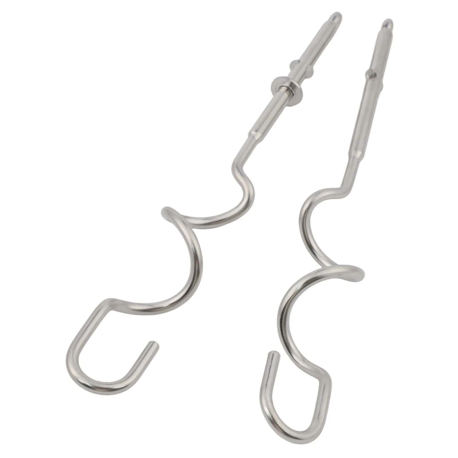 Kitchen Hand Mixer Mixer Egg Beater Hand Mixer Hand Egg Beater 2pcs 17.5cm 21.5cm Manual Sliver Sauce For Soup