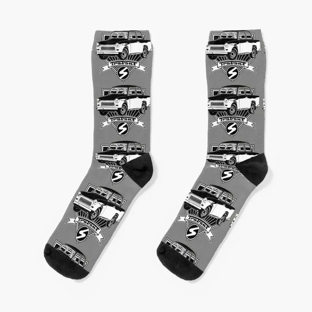 

Trabant 601 Socks funny gifts hiking men cotton high quality Rugby Ladies Socks Men's