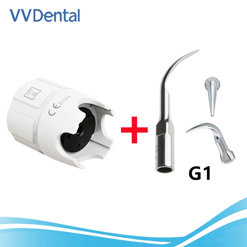 

G1 Dental Ultrasonic Scaler Tips Torque Fit EMS Woodpecker UDS Scaler Dental Tip Key Dentist Instrument Air Scaler Tips Wrench