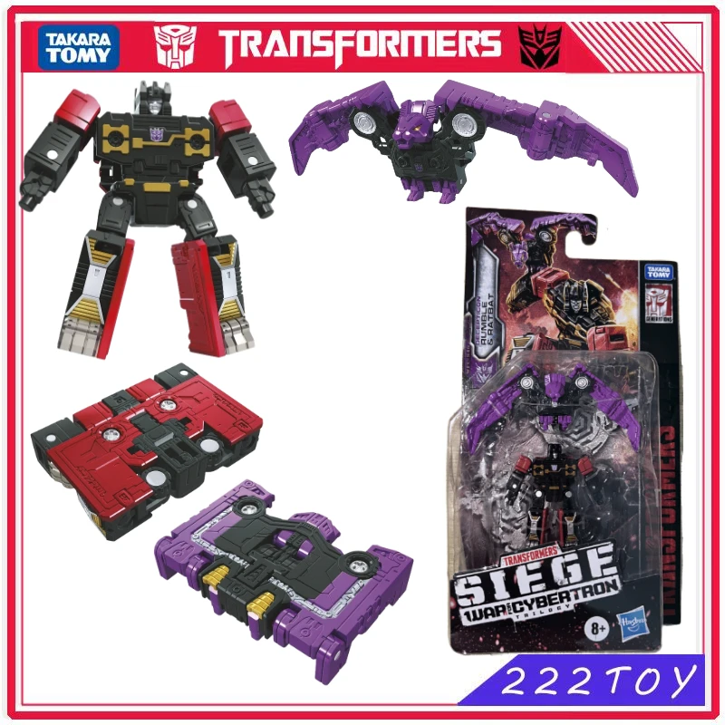 New Takara Tomy Transformers War for Cybertron:Siege WFC-S46 Rumble&Ratbat  Action Figure Robot Toys Gifts Hobbies Anime Figures