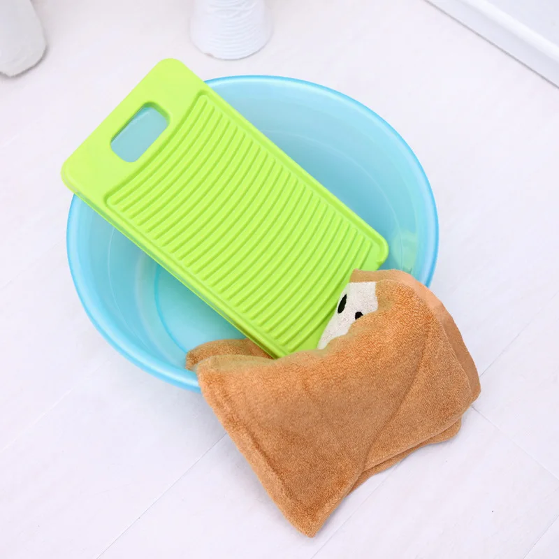 

Mini Washboard Portable Plastic Hand Wash Clothes Scrubber for Travel Laundry Cleaning Small Items Home Camping