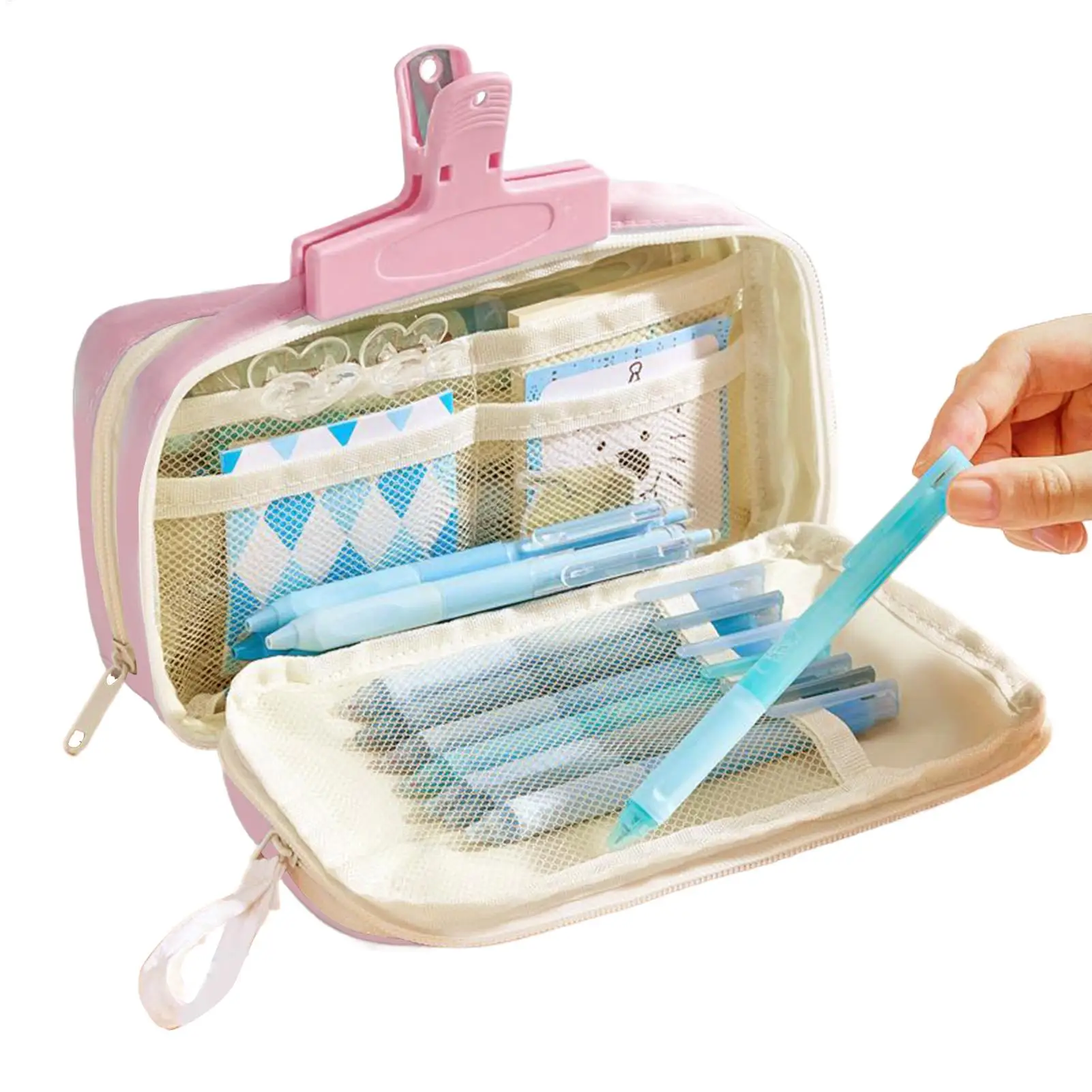 astuccio-per-matite-astuccio-grande-con-cerniera-con-scomparti-portacancelleria-ad-alta-capacita-organizzatore-per-ragazze-ragazzi-studenti