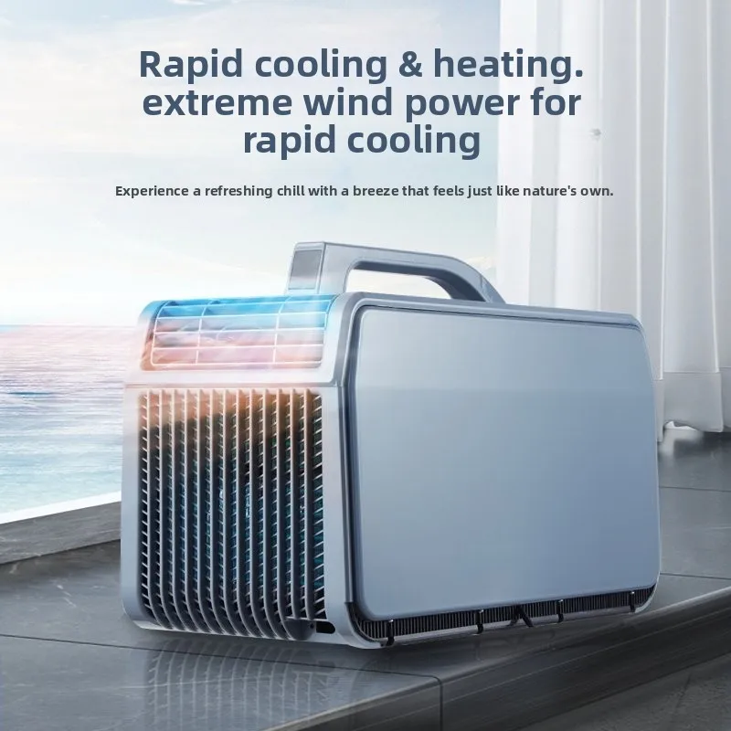 For K01 Portable Air Conditioner, Cooling & Heating Compressor AC Unit with Dehumidifier for Home Car Camping
