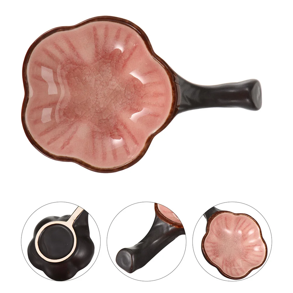 

2Pcs Calligraphy Ink Dish Premium Ceramic Material Pen Holder for Brush Rest Not Easy to Peel Off Writing Desk Accessory