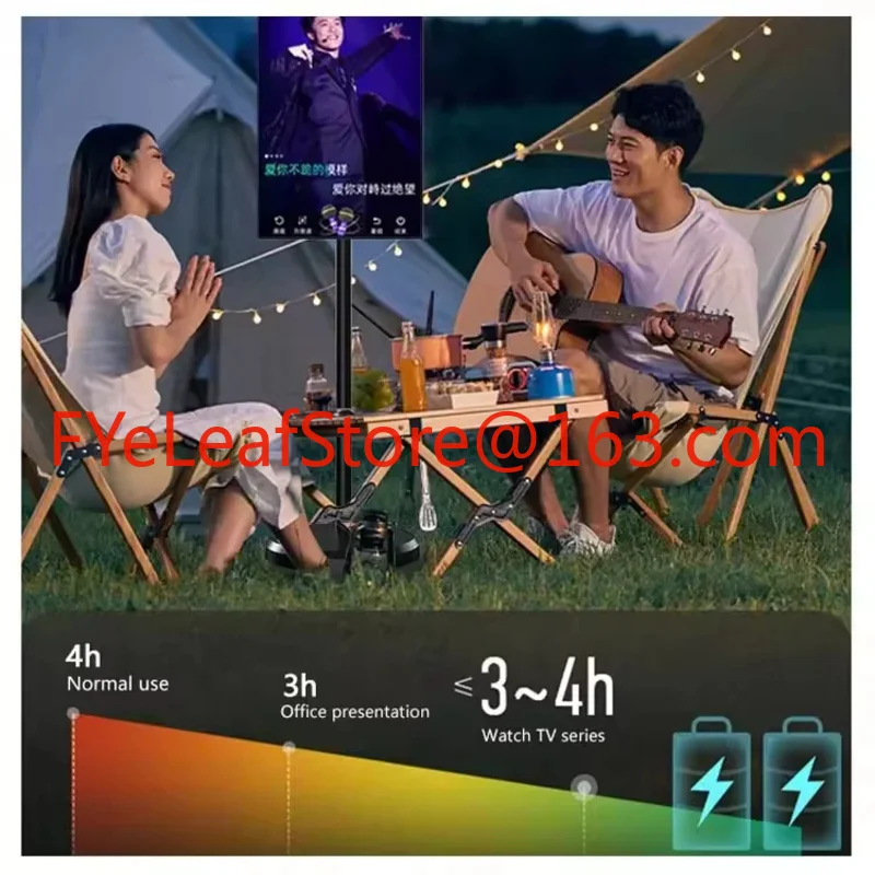 2025 Popular Portable Tv With Battery Fitness Game Video Android 21.5 Inch Stand By Me Tv Reomte Option