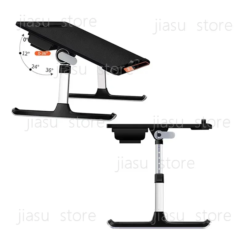 Angle Adjustable Laptop Stand Flexible Lap Desk Portable Study Table for Bed Car Sofa Computer Notebook Desk