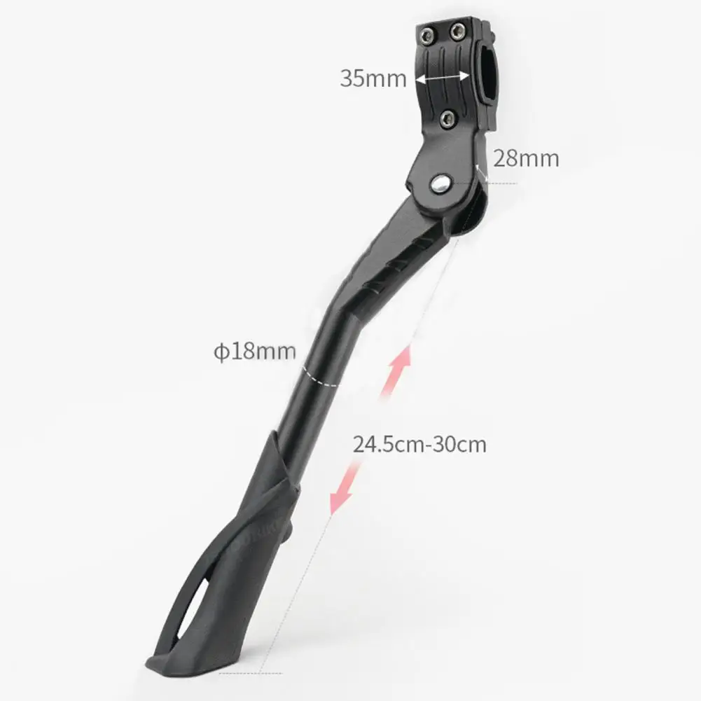 24-29 Inch Bike Kickstand Parking Rack MTB Mountain Bike Support Side Kick Stand Foot Brace for Mountain Bike E-Bike Road Bike