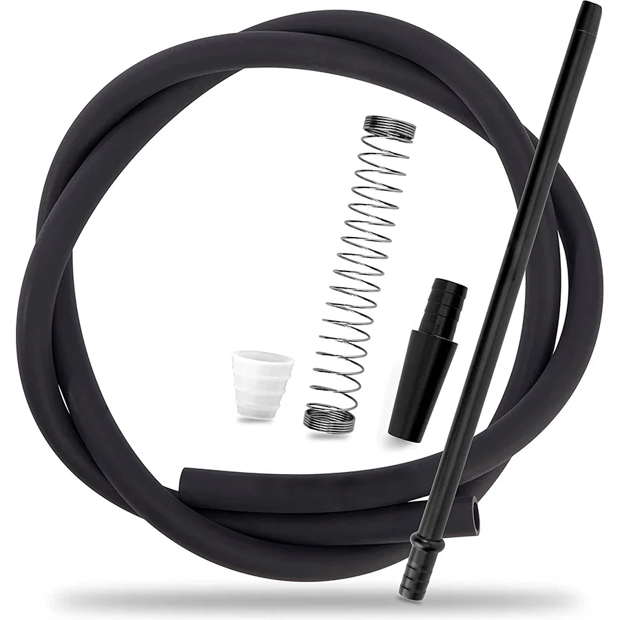 

Premium Shisha Hose with 1.5M Silicone Tube Durable Hookah Accessories for Bar & Nightclub Smoking Hose