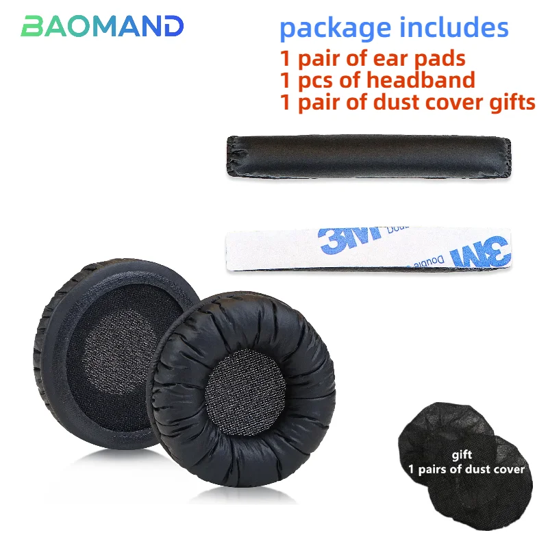 1 Set Ikat Kepala Bantalan Telinga Pengganti untuk Sennheiser PX100 PX80 PX90 Headphone Sarung Bantal Telinga Busa Memori