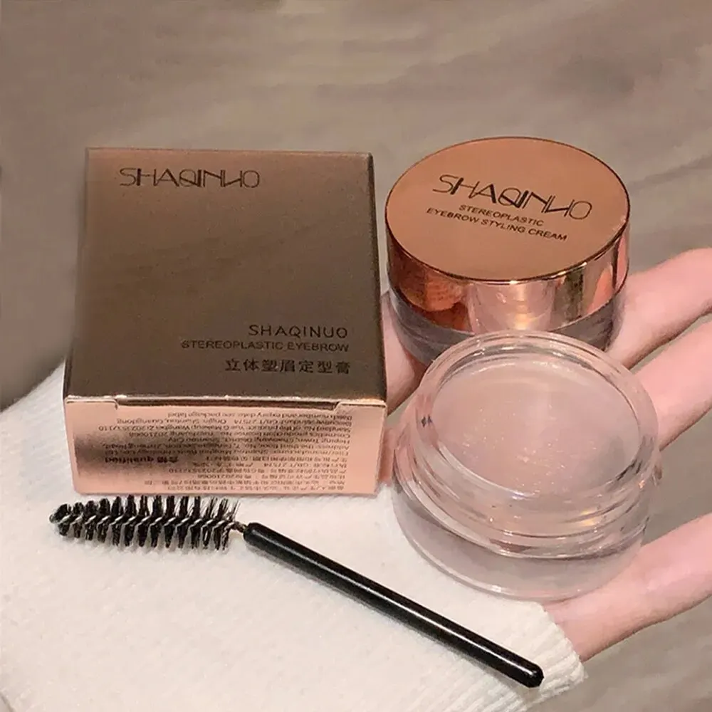 La struttura tridimensionale del Gel del Gel del sopracciglio del sapone modellante del sopracciglio crea lo Styling naturale delle sopracciglia
