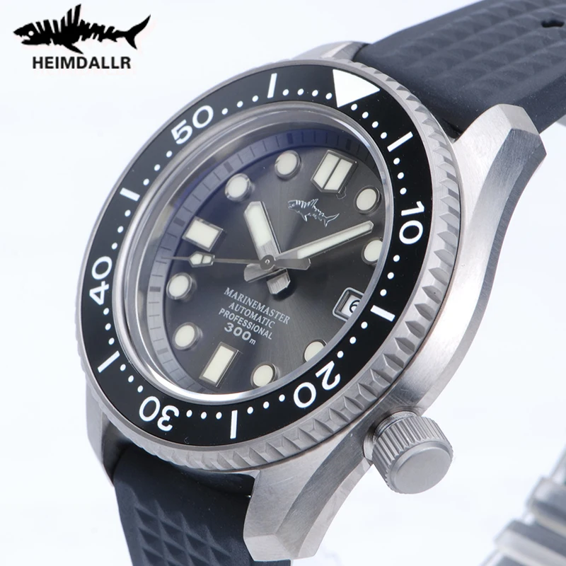 

Heimdallr Titanium Dive Watch 30Bar Waterproof Sapphire crystal Watch Titanium case NH35 Automatic Mechanical diving Mens Watch