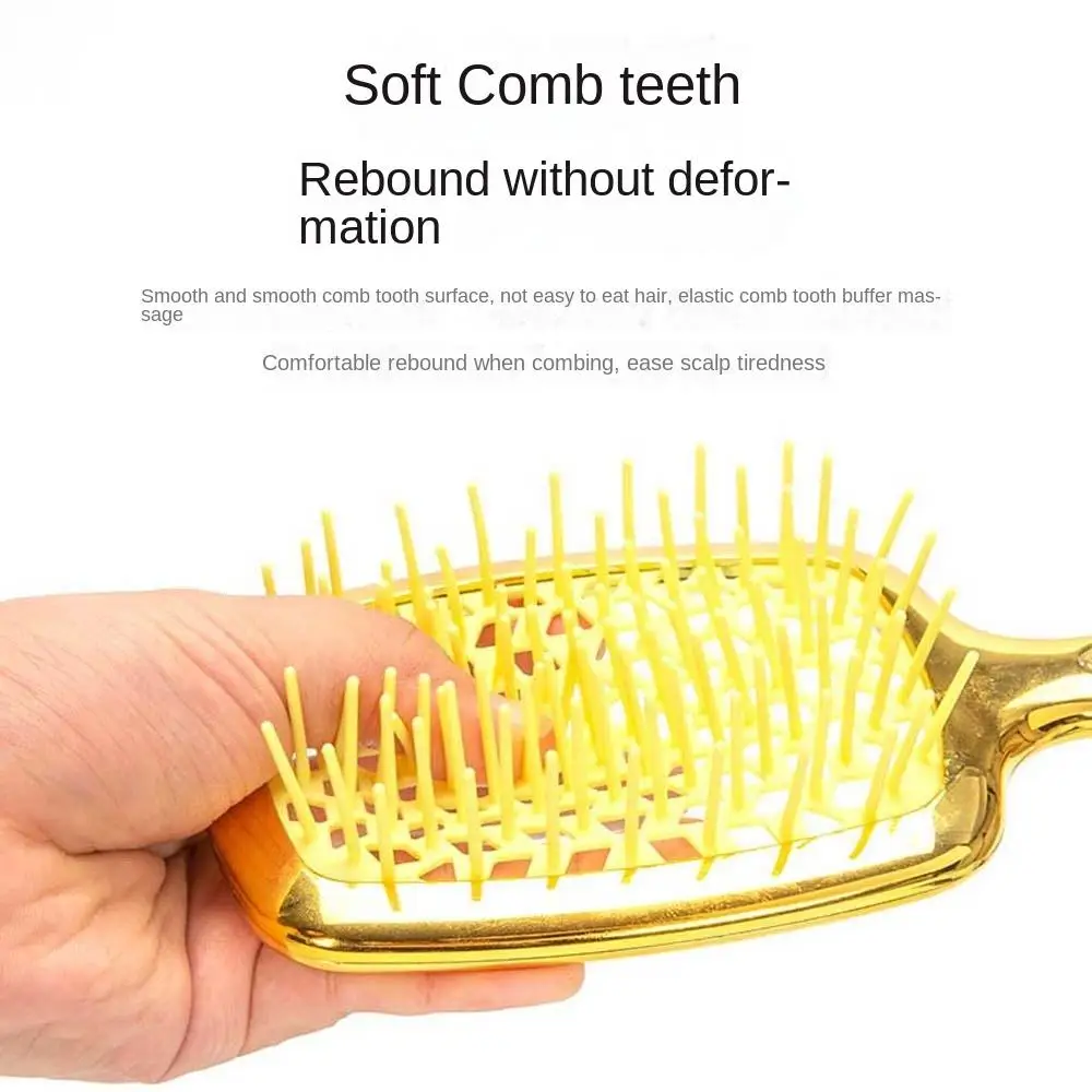 

Scalp Massage Wide Teeth Scalp Massage Combs Hair Styling Tool Hollowing Out Comb Wide Teeth Massage Hair Brush Beauty Tool