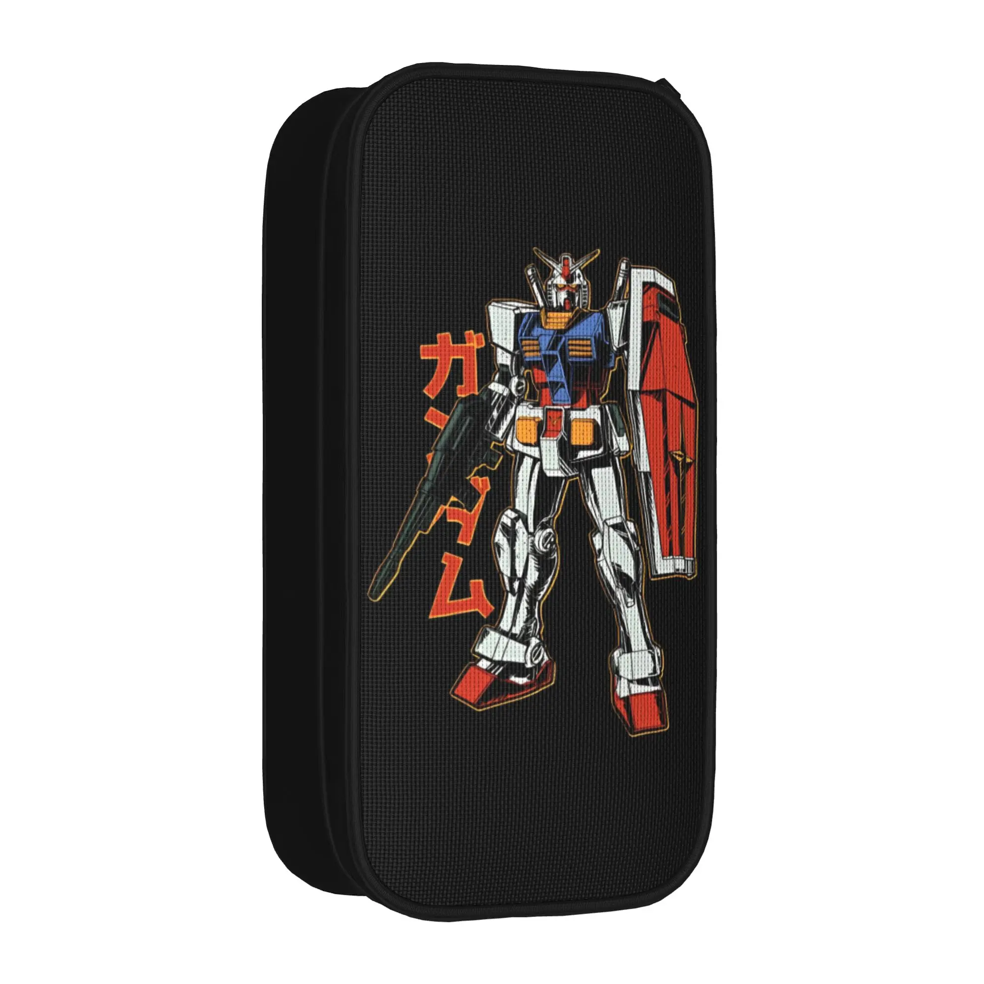 MOBILE SUIT GUNDAMs manga anime Pencil Case Classic Pen Pencil Bags Girls Boys Big Capacity Students School Zipper Pencilcases