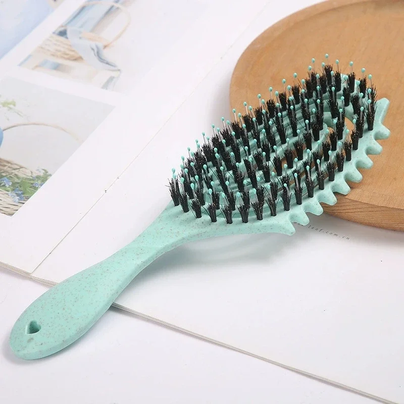 2-piece Comb Set,one Hollowed Out Hair Comb for Wet or Dry Hair,scalp Massage Brush, with Small Claws,special for Real Hair Wigs view 5