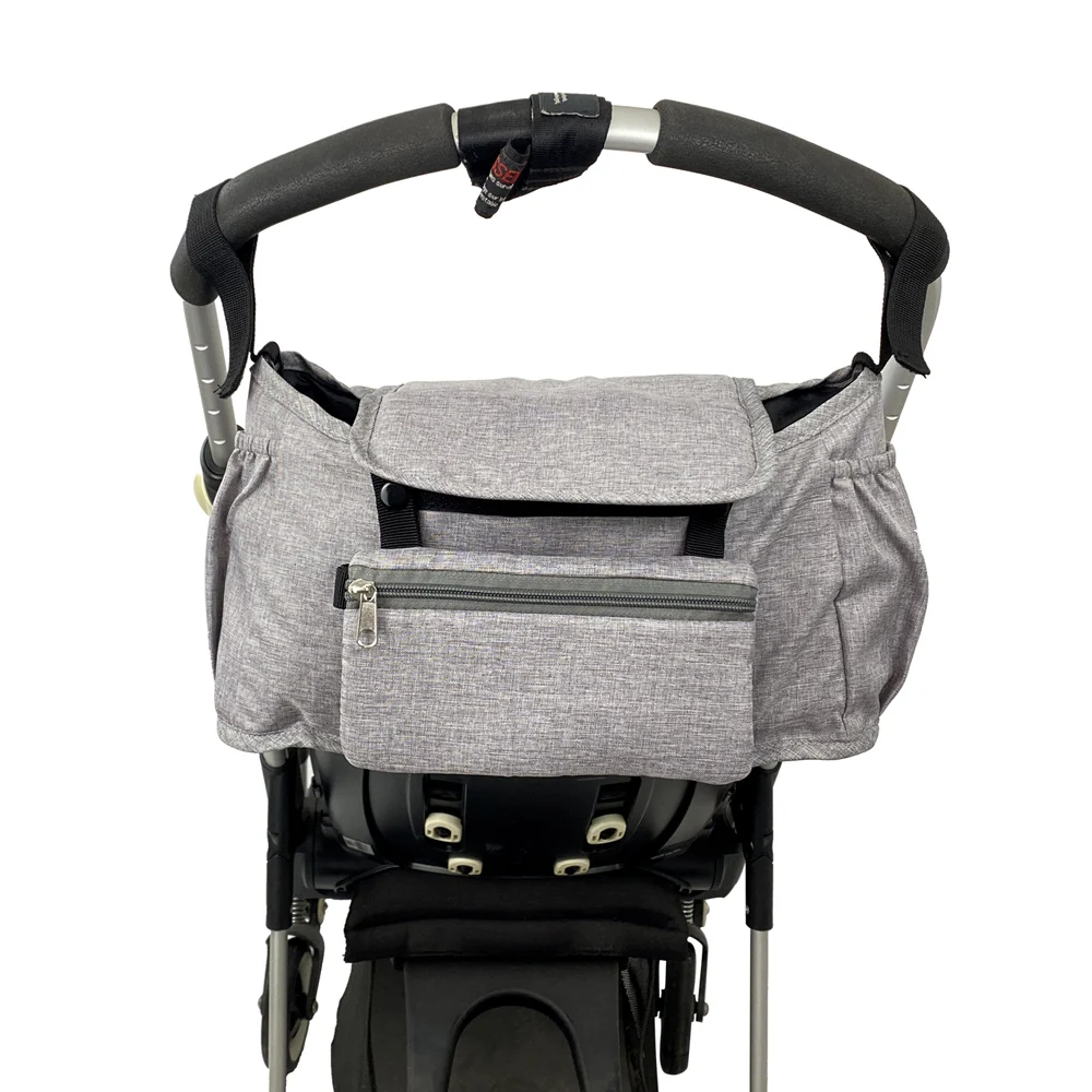 Stroller Bag Pram Stroller Organizer Infant Pram Cart Storage Bag with Baby Trolley Bag Carriage Bag Stroller Accessories