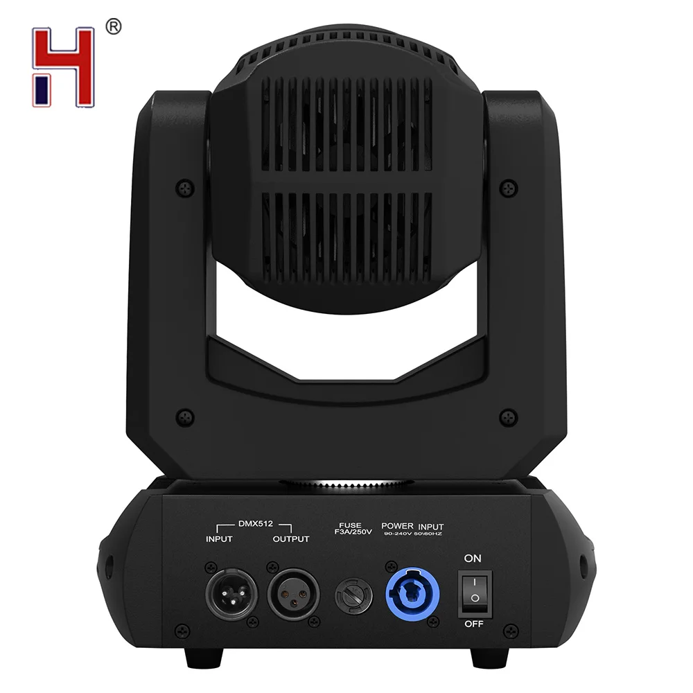 HongYi DJ Lighting 100W  Beam 8 Prisms Led Moving Head Light Mini Small Sharpy Spot Light For Disco KTV Stage Night Club Party