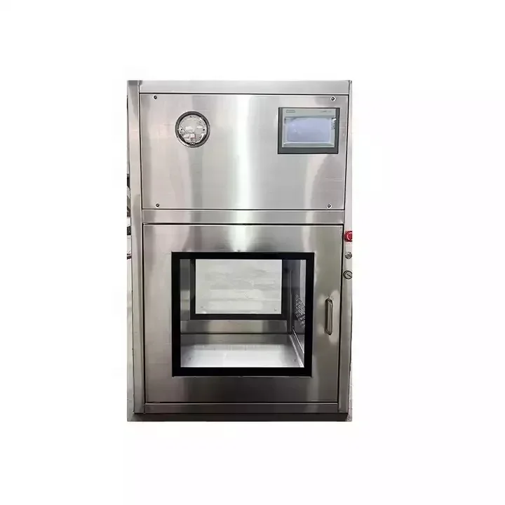 Factory Supply Stainless Steel 304 Cleanroom Air Shower VHP Dynamic Pass Box