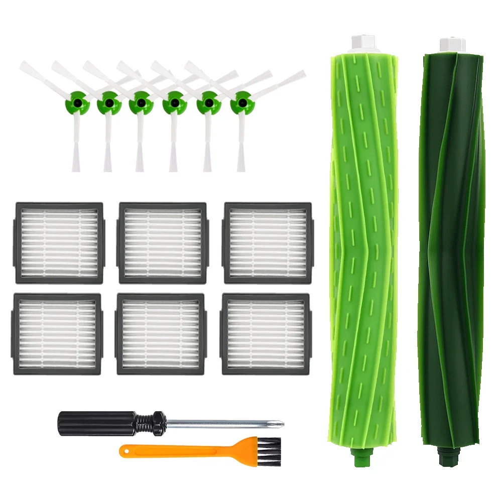 Vacuüm Accessoires Voor iRobot Roomba i3 i3+ i4 i4+ i6 i6+ i7 i7+ i8 i8+ E5 E6E7 Stofzak HEPA Filter Side Hoofdrolborstel Deel