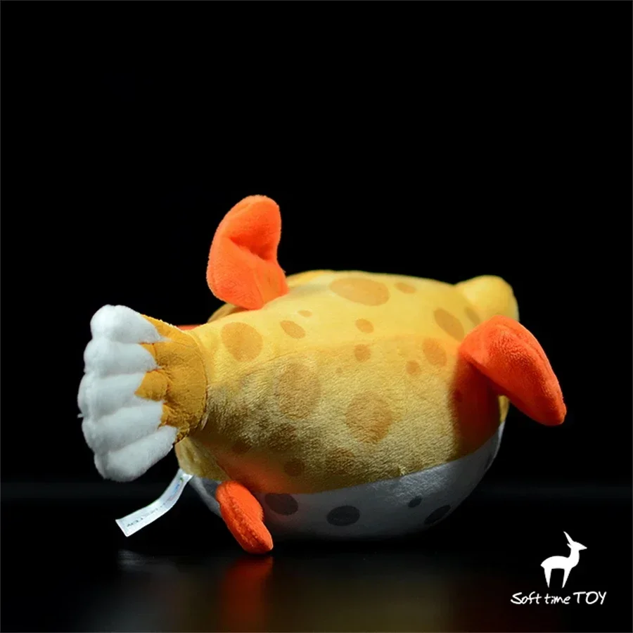 Boxfish Plush Toy Trunkfish Plushie Lifelike Humpback Turretfish Stuffed Animal Realistic Pufferfish Simulation Doll Gift Kid