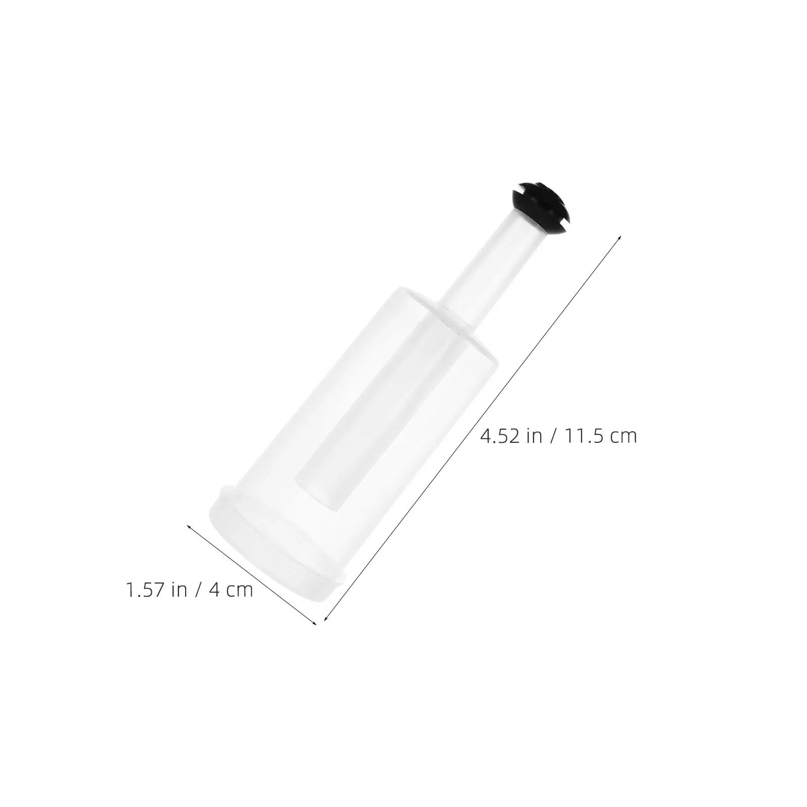 5Pcs Fermentation Airlock Transparent One-Way Check Valve Stopper for Kimchi Mead Cider Brewing Airtight Bubble Airlocks