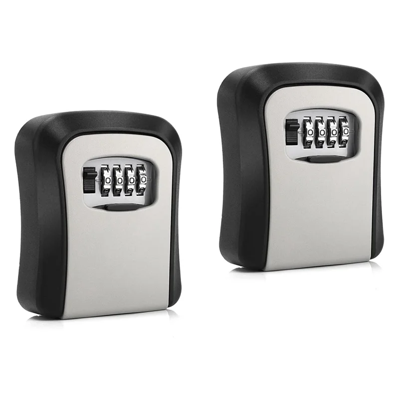 -September Waterproof Outdoor Key Hider Resettable Safe Security Password Box With Full Metal Jacket