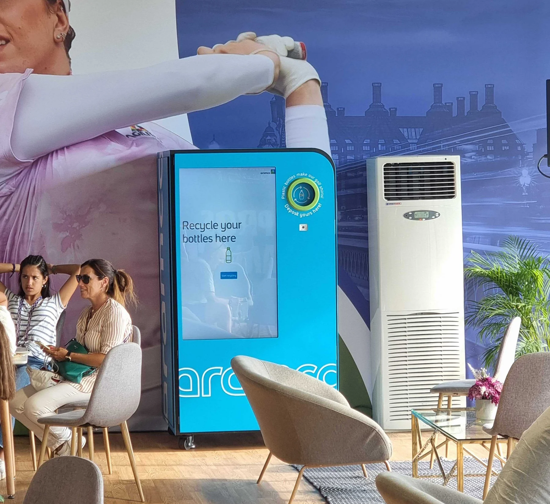 Máquina expendedora inversa