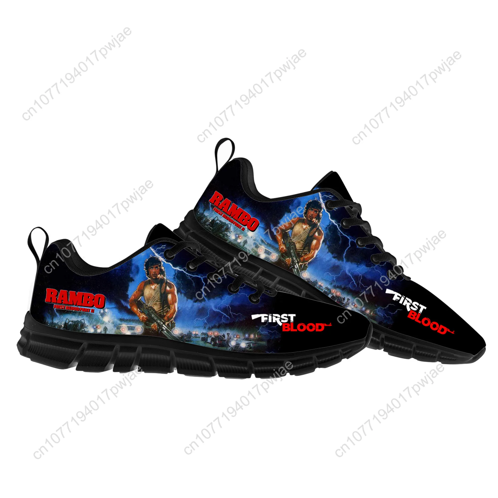 John Rambo F-First B-Blood Sports Shoes Yugi Muto Printed Mens Womens Sneakers Fashion Casual Hiking Sneaker Custom Built Shoes