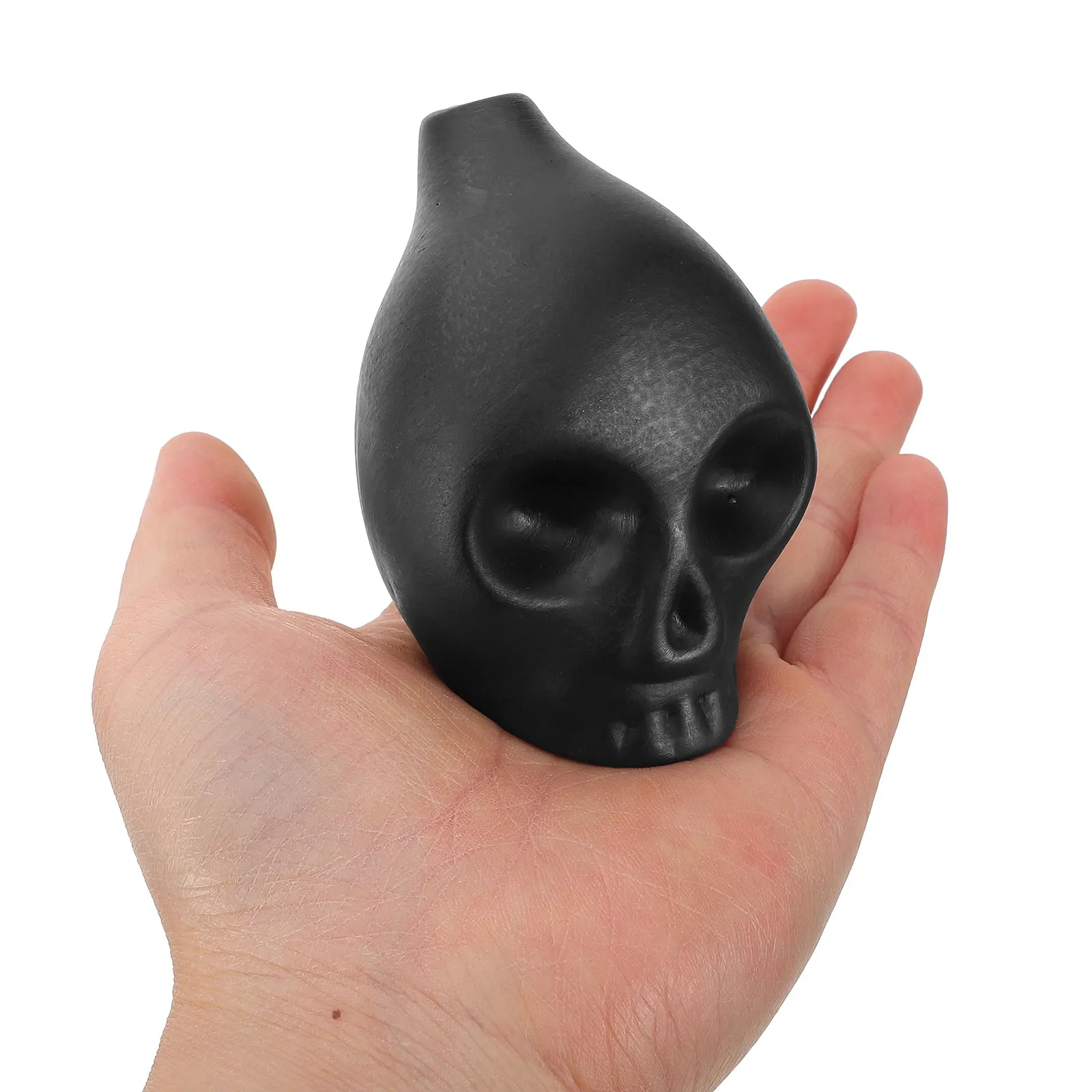 

Ceramic Skull Death Whistle Screaming Sound Halloween Decoration Prop Skull Shaped Whistle Party Supply Halloween Accessory