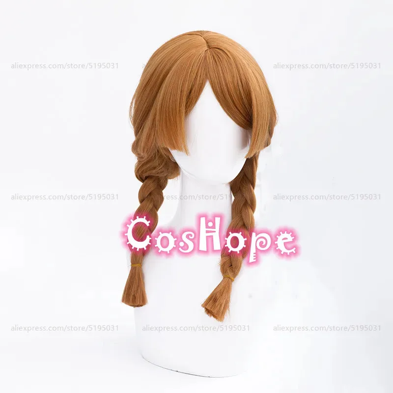 

vivi 2025 Toy Merchant Anne Lester Pre Braided Brown Wig Anime Cosplay Heat Resistant Synthetic Wigs