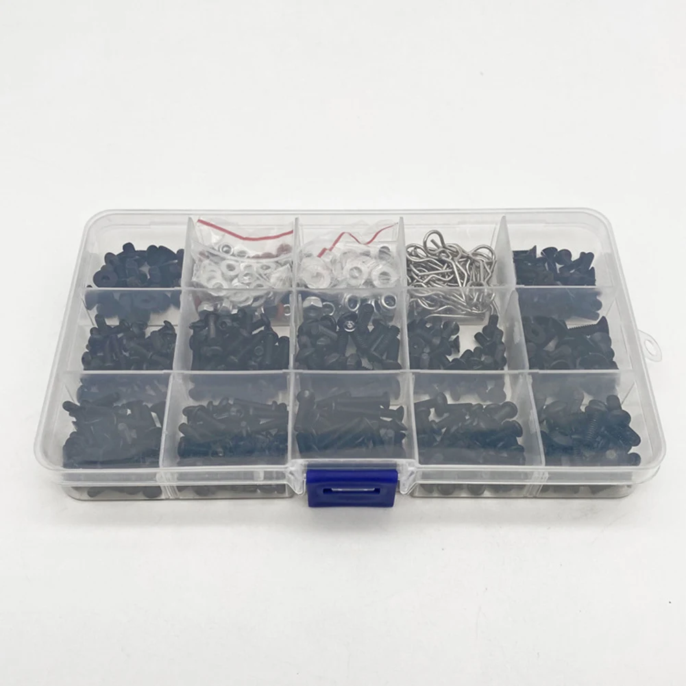 Model Building RC Model Accessories RC Car Screws Easy To Carry Organized Storage For Dirt Bike Accessories Set