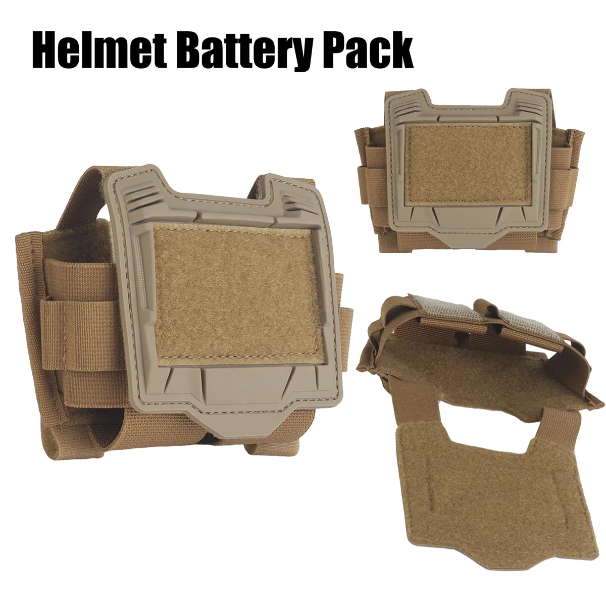High-Performance Helmet Battery Pack Battery Pouch Fast Helmet PVS31 Battery Box Storage Counterweight Helmet Accessory Bag