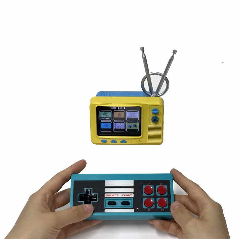 Imagem -03 - Handheld Retro tv Game Console Mini Pocket Gamepad para Crianças Jogos Clássicos Presente Built-in 339 c3 3.0 Gv300