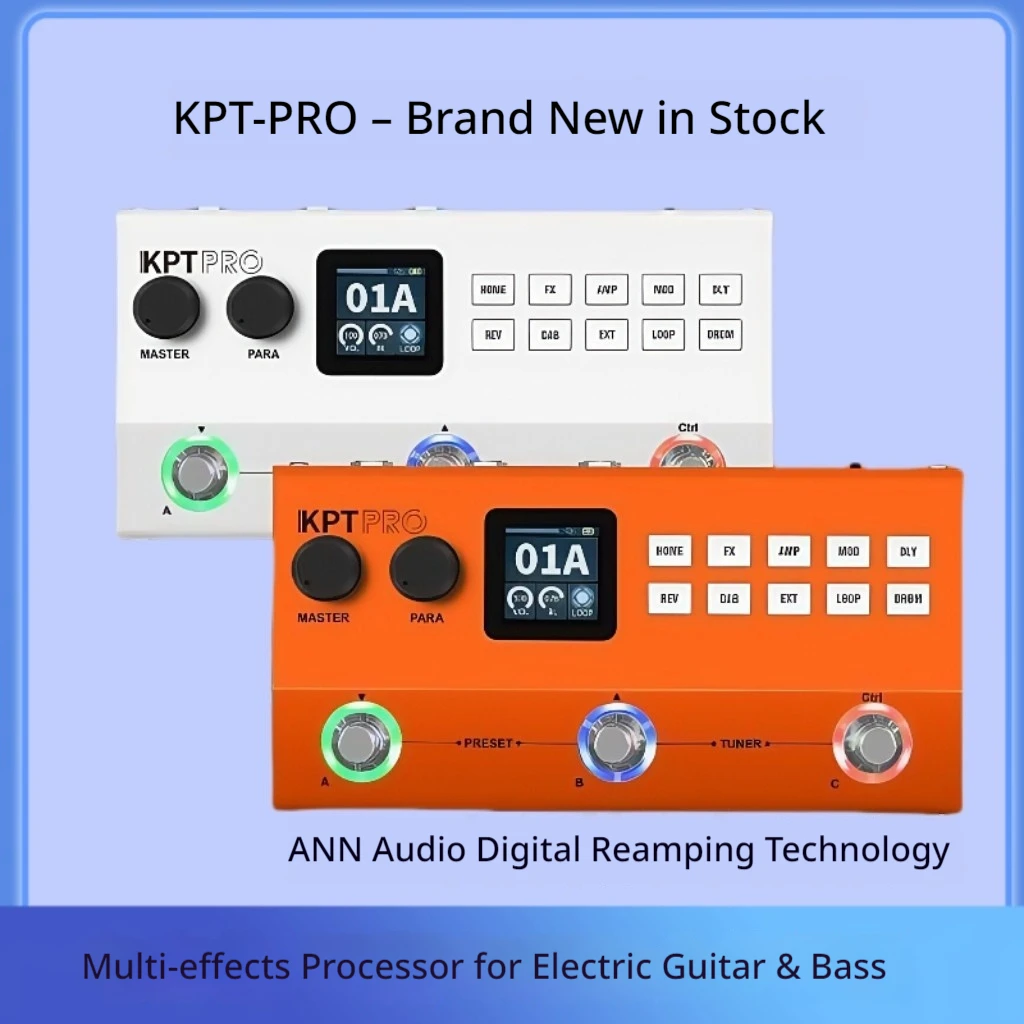 YUIMER Electric Guitar/Best Multi functional Effects Tool KPT PRO Color Screen Sound Clone Effect Tool ANN Digital Technology
