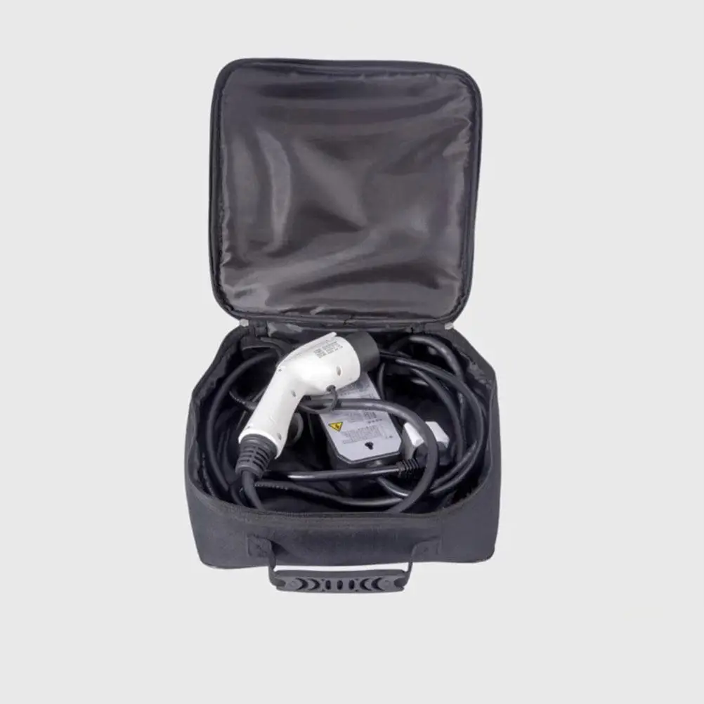 

Multi-Function Ev Cable Organizer Bag with Handle Portable Waterproof Wear-Resistant Polyester Cord Storage for Travel Car