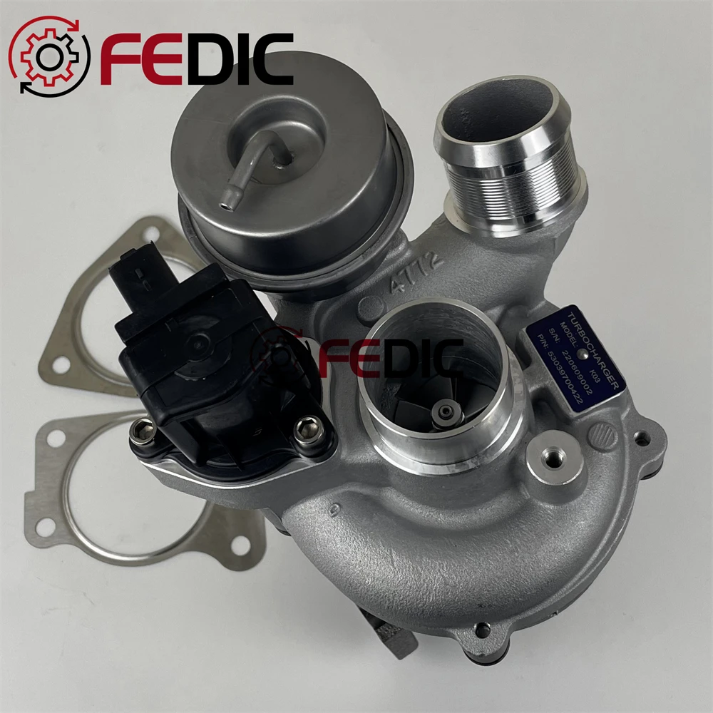 

K03 53039880422 53039500163 9807623480 220609002 Turbocharger for Citroen C5 DS3 Peugeot 3008 4008 508 5008 DF A9 1.8L EP8FDT