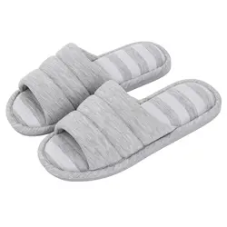 Eyriphy Soft Sole Shoes Women Fashion Casual Home Slippers Comfort Flat Sandals Memory Foam Bedroom Slides Light Cotton Slippers