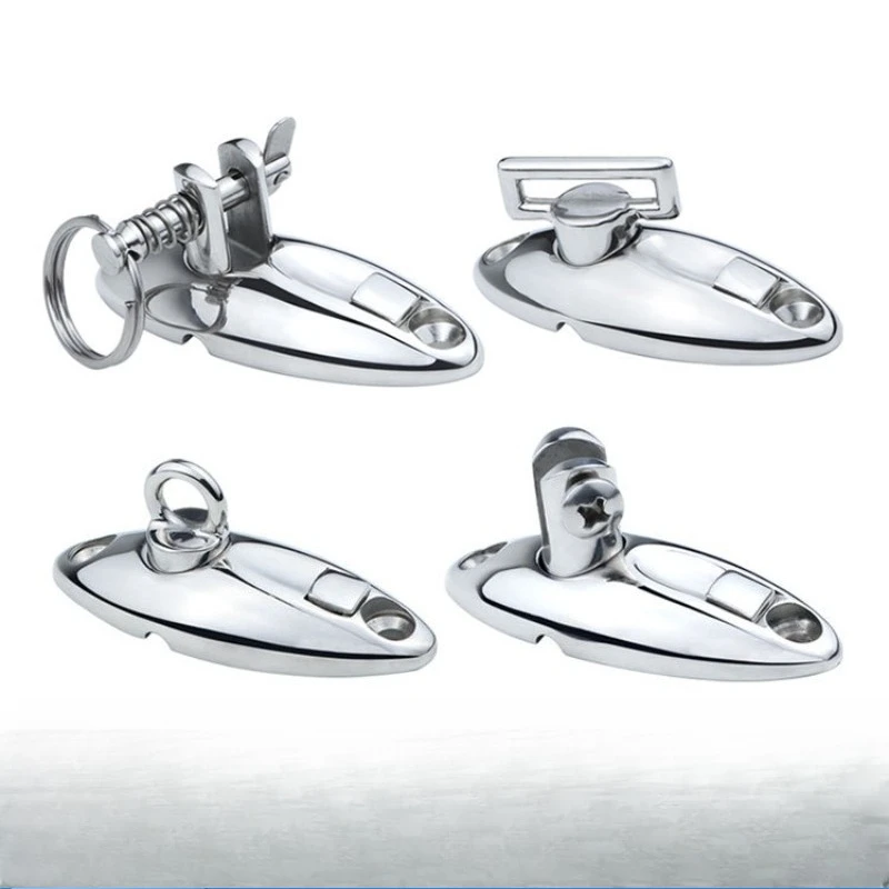 Rotating claw base Stainless steel awning accessories 316 stainless steel fixed base, rocking mountain base