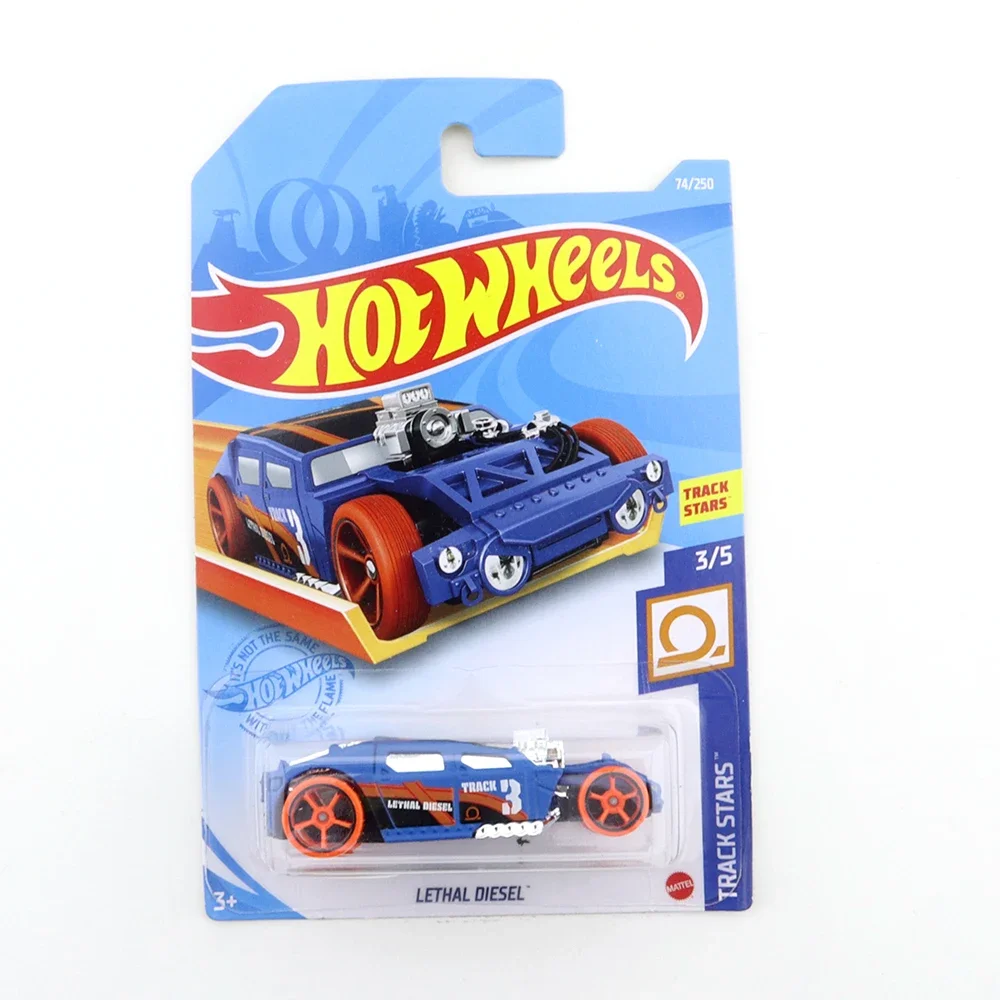 2021-74 2022-121 LETHAL DIESEL Original Hot Wheels Mini Alloy Coupe 1/64 Metal Diecast Model Car Kids Toys Gift