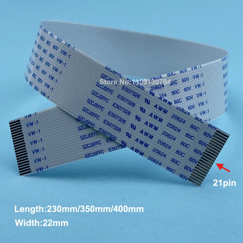 8 szt. Głowicy drukującej Roland dX4 Flex kabel płaski 21pin do Roland VP300 VP540 SP300 SP540 RS540 RS640 XC540 XJ740 SJ1000 drukarka 21P