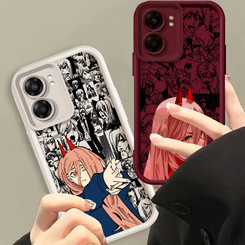 

Chainsaw Man Popular Anime Art Eye Ladder For OPPO Find X5 X3 A58 A57 A55 A53 A54 A92 A74 A78 A98 A16 A94 A76 A72 5G Back